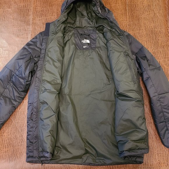 The North Face Himalayan Light Synthetic Hooded Jacket Black Large NWOT - Picture 3 of 7